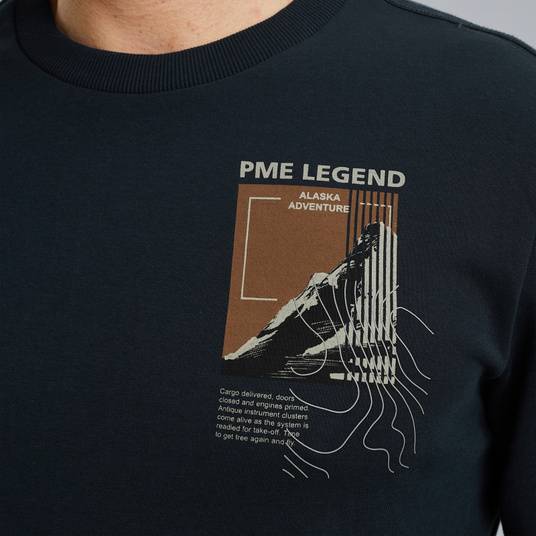Pme Legend Sweatshirt mit Artwork Exklusive Angebote