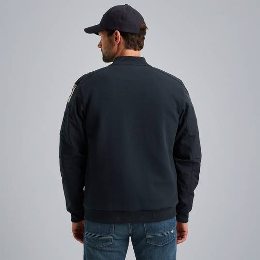 Pme Legend Sweatjacke mit Badges Kauf eins, bekomm eins gratis