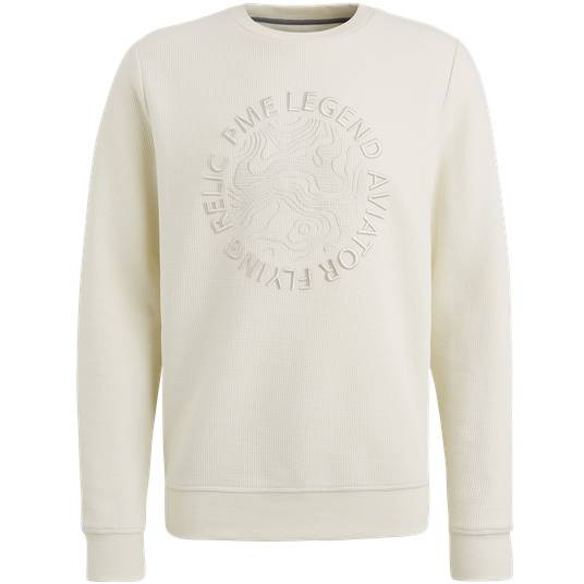 Pme Legend Sweatshirt mit Waffelstruktur VIP-Rabatte