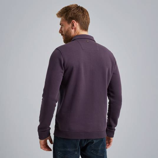 Pme Legend Sweatshirt mit Polokragen Tiefpreis
