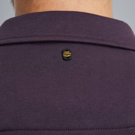 Pme Legend Sweatshirt mit Polokragen Tiefpreis