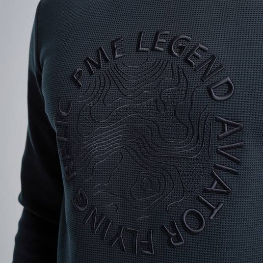 Pme Legend Sweatshirt mit Waffelstruktur Wochenangebot