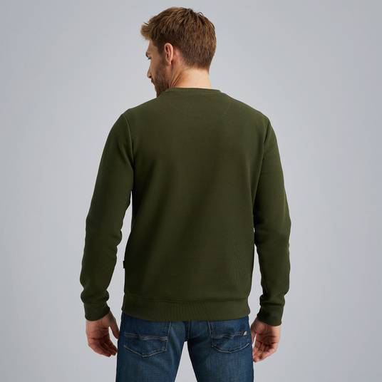 Pme Legend Sweatshirt mit Waffelstruktur Begrenzte Freigabe