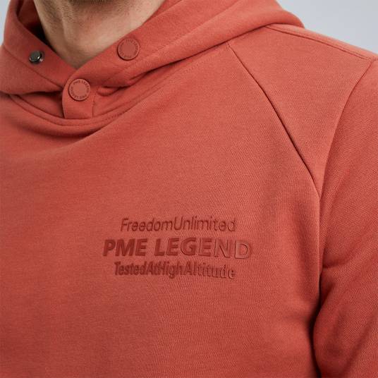Pme Legend Hoodie aus Terry-Sweatstoff Neueste Stile