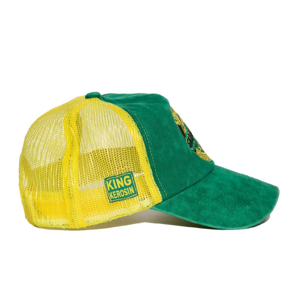 ﻿Queen Kerosin Trucker Cap «Garage Built» Kostenloser Versand