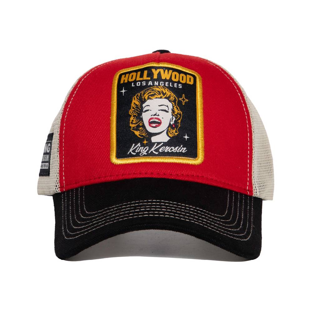 Queen Kerosin Trucker Cap «Hollywood» Sonderangebot