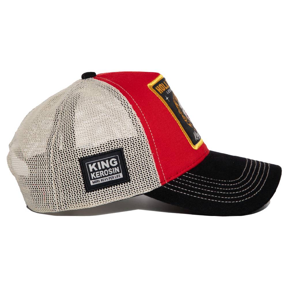 Queen Kerosin Trucker Cap «Hollywood» Sonderangebot