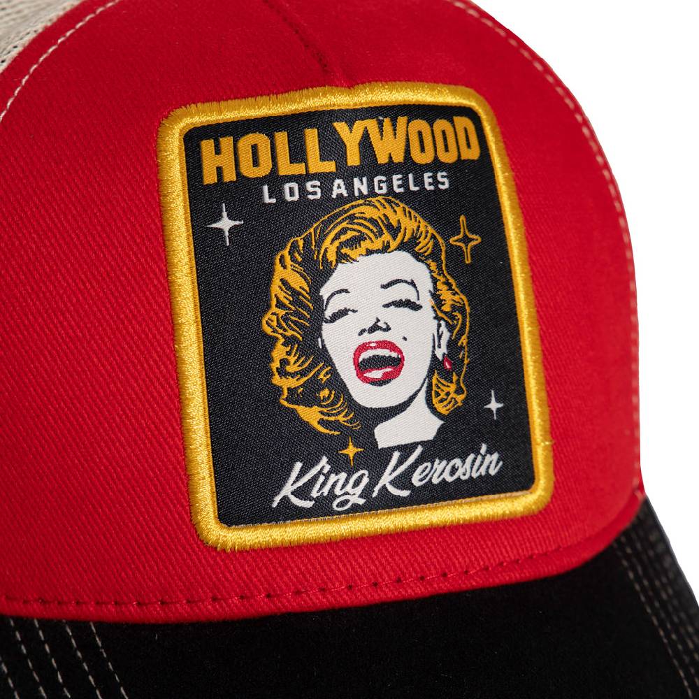 Queen Kerosin Trucker Cap «Hollywood» Sonderangebot