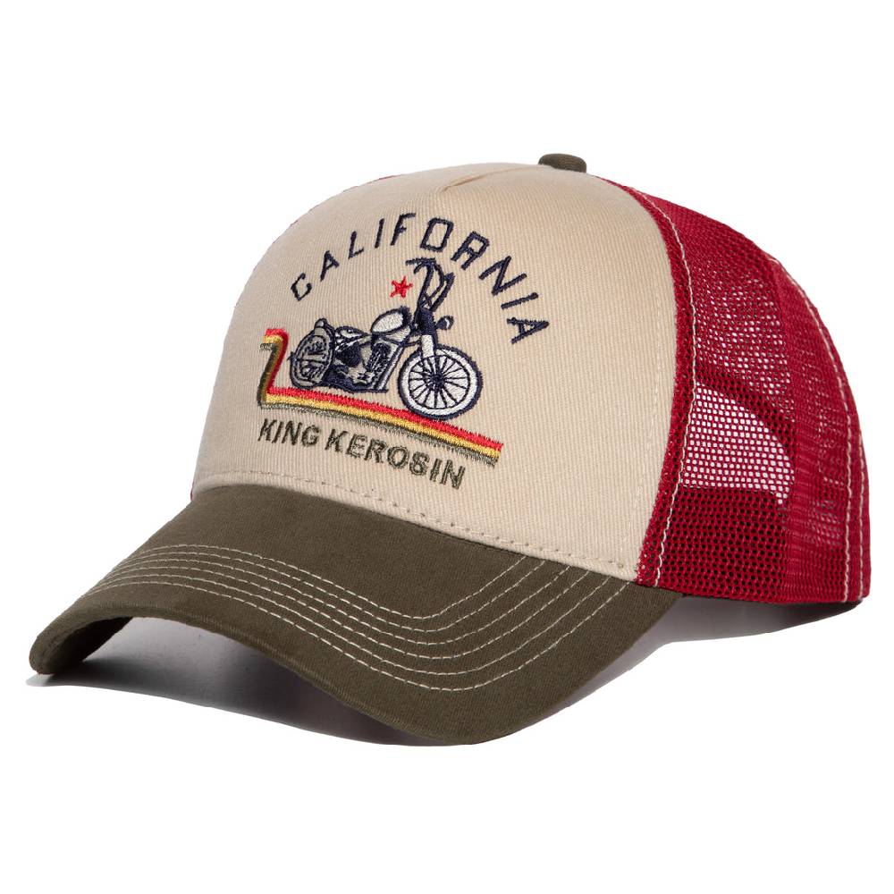 Queen Kerosin Trucker Cap «California» Rabatt