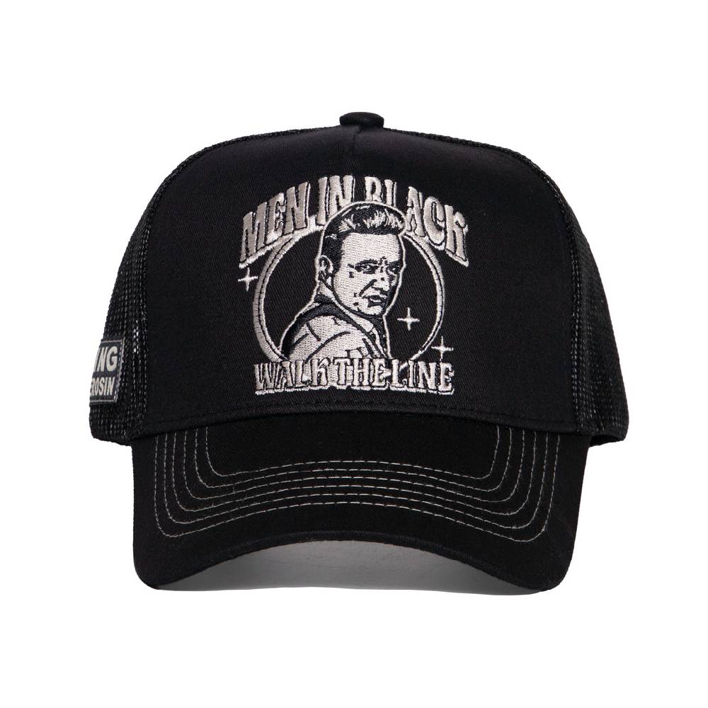 Queen Kerosin Trucker Cap «Man in Black» Flash Sale
