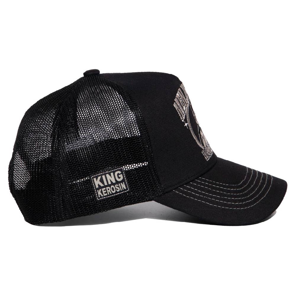 Queen Kerosin Trucker Cap «Man in Black» Flash Sale