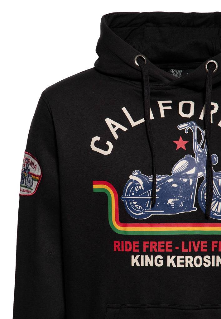Queen Kerosin Hoodie «California» Exklusivangebot