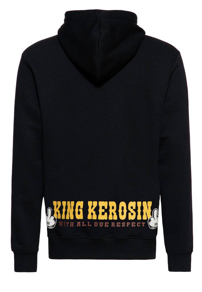 Queen Kerosin Hoodie «Natural Born Badass» Neueste Mode