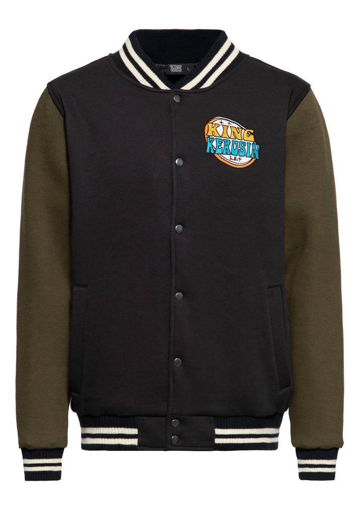 Queen Kerosin College Jacke «Street Fire» Zeitlich begrenztes Angebot