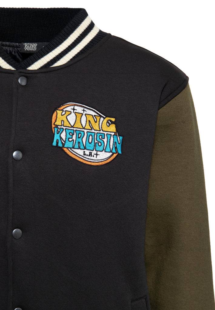 Queen Kerosin College Jacke «Street Fire» Zeitlich begrenztes Angebot