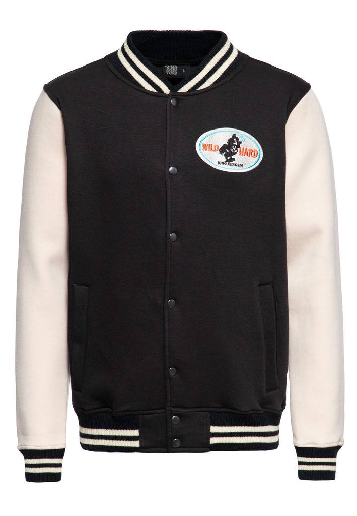 Queen Kerosin College Jacke «Super Cock» Blitzangebot