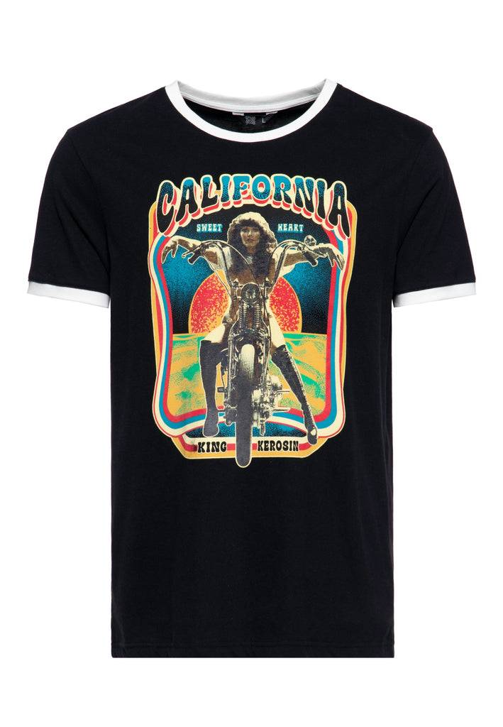 Queen Kerosin T-Shirt «Sweet Heart» Große Rabatte