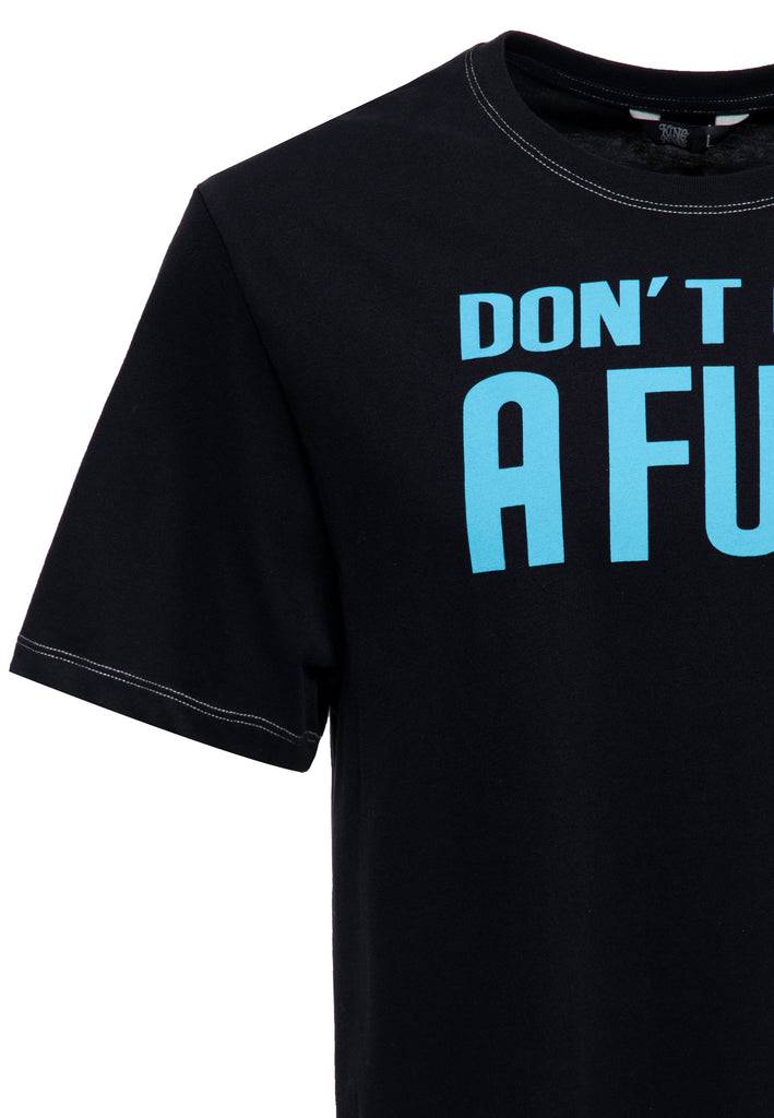 Queen Kerosin T-Shirt «Don't Give a Fuck» Saisonale Angebote