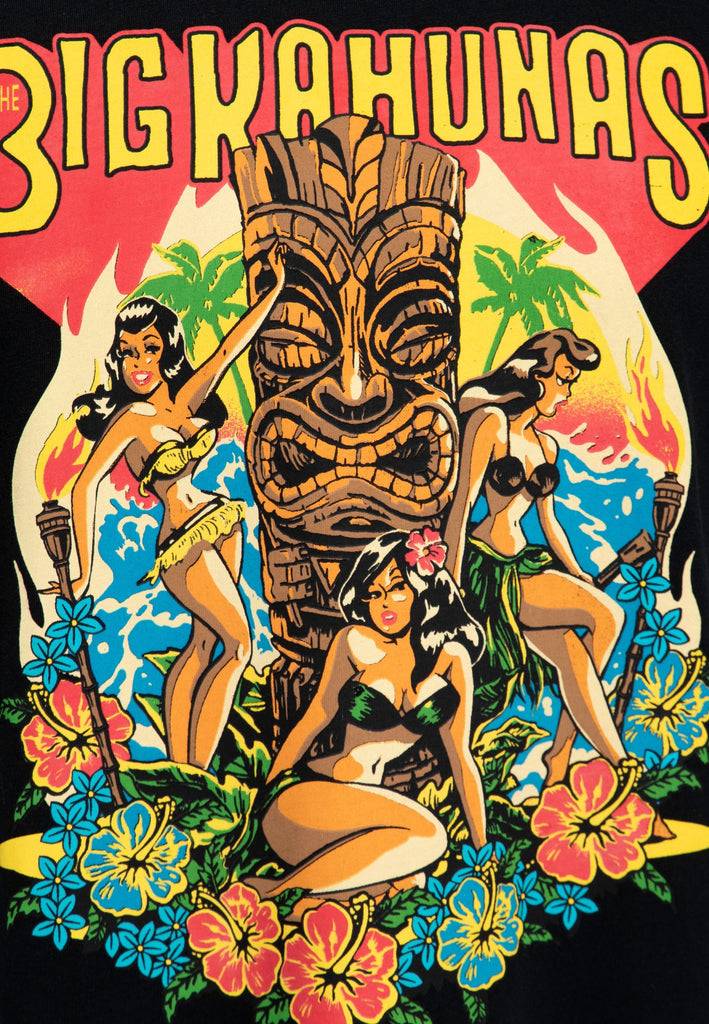 Queen Kerosin T-Shirt «Big Kahunas» Räumungsverkauf