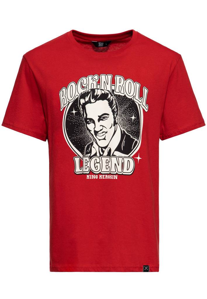 Queen Kerosin T-Shirt «Rock 'n' Roll Legend» Tägliche Deals