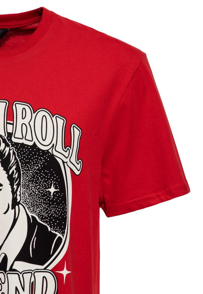 Queen Kerosin T-Shirt «Rock 'n' Roll Legend» Tägliche Deals