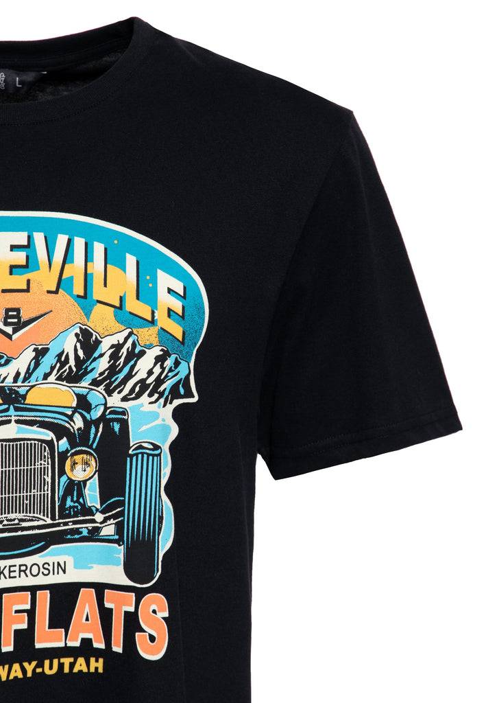 Queen Kerosin T-Shirt «Bonneville Salt Flats» Sonderangebote