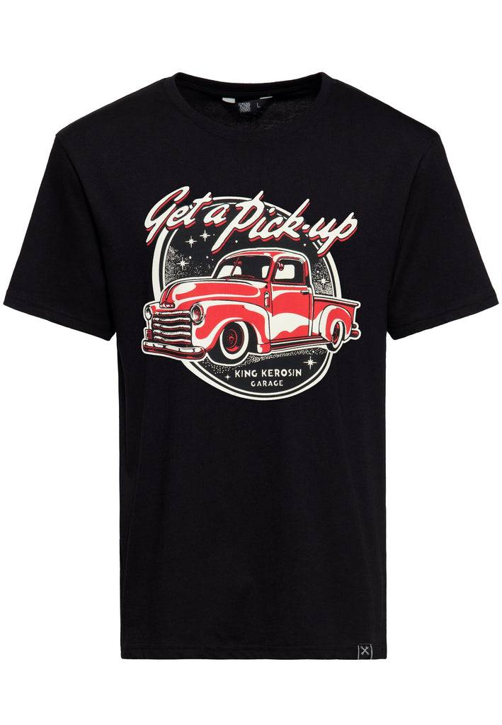 Queen Kerosin T-Shirt «Get A Pick-Up» Tiefpreis