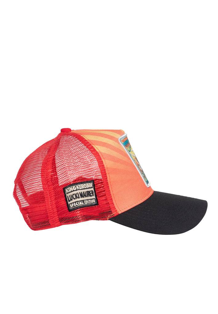 Queen Kerosin Trucker Cap «Road to Hell» Kostenlose Rückgabe