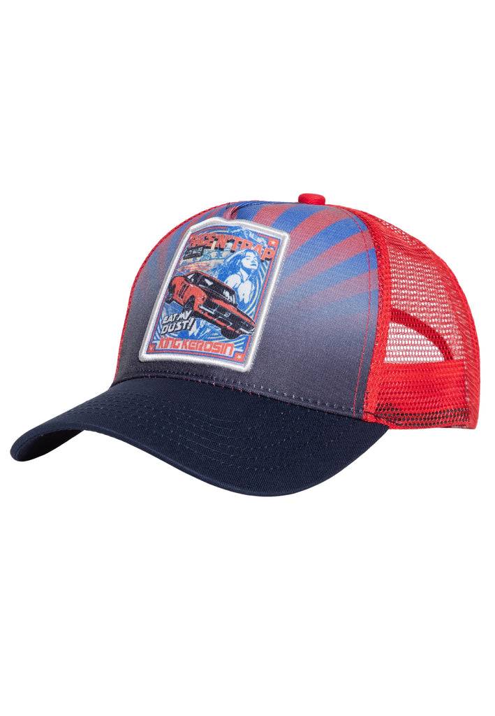 Queen Kerosin Trucker Cap «Race'N'Trap» Begrenzte Freigabe