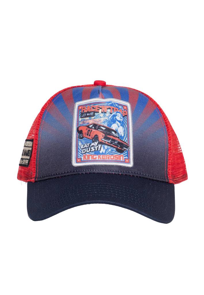 Queen Kerosin Trucker Cap «Race'N'Trap» Begrenzte Freigabe