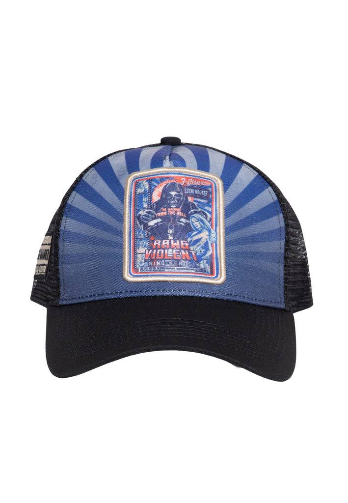 Queen Kerosin Trucker Cap «Raw & Violent» Letzte 3 Tage