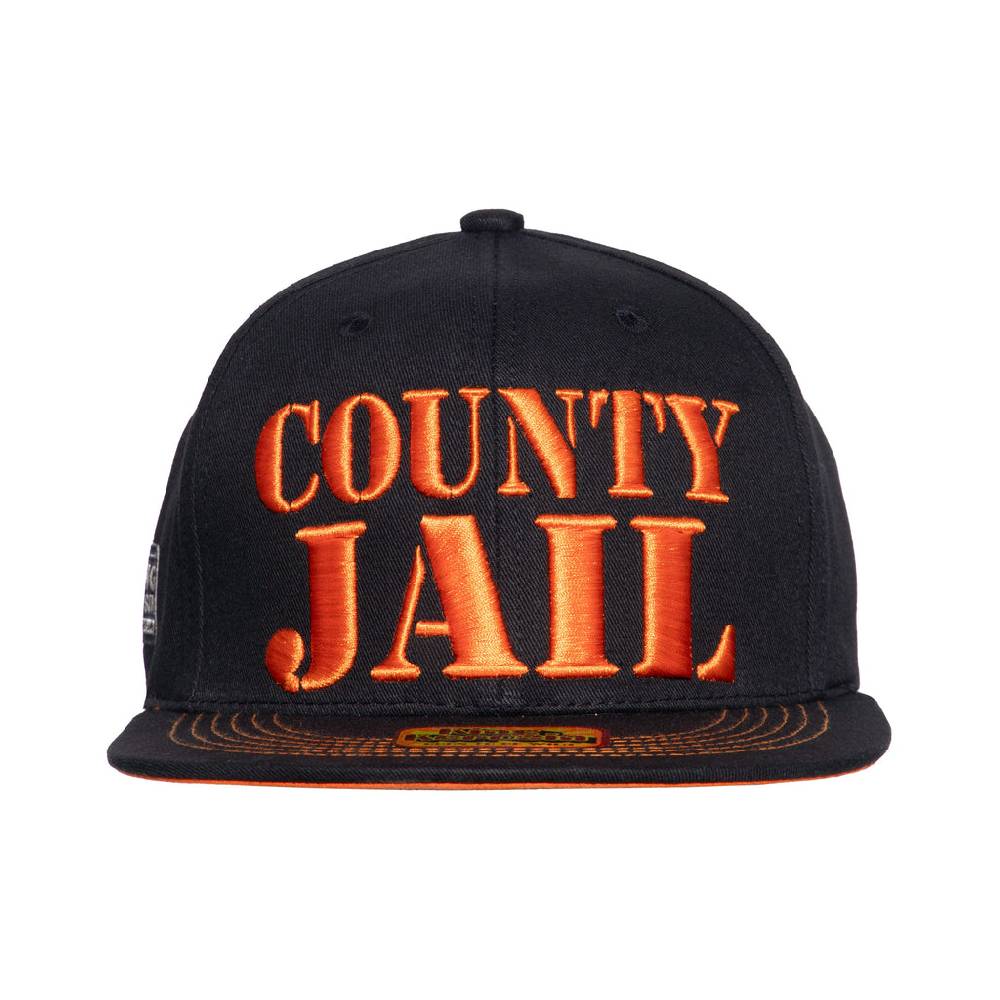 Queen Kerosin Flat Brim Cap «County Jail» JETZT KAUFEN