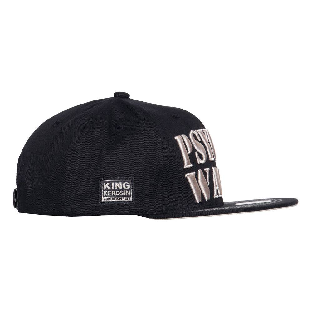 Queen Kerosin Flat Brim Cap «Psycho Ward» Neueste Stile