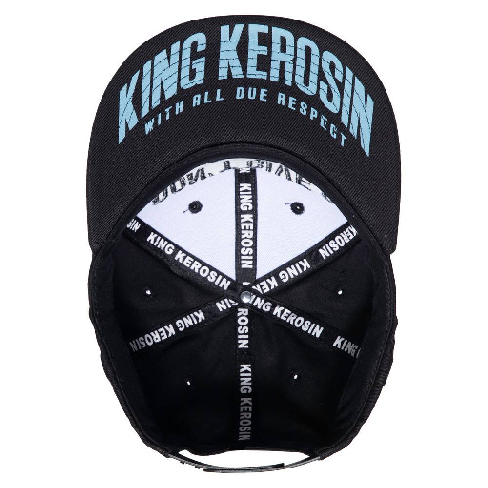 Queen Kerosin Flat Brim Cap «Don't Give A Fuck» Letzte 2 Tage