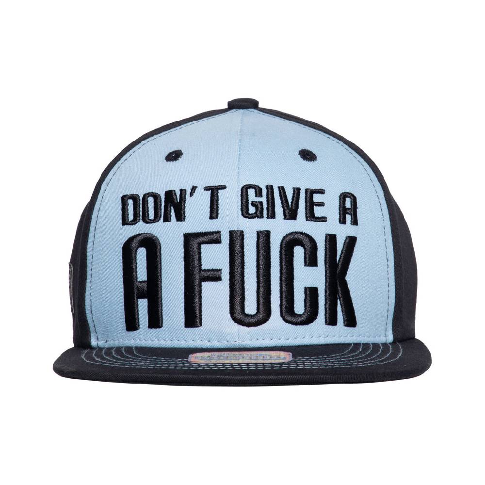 Queen Kerosin Flat Brim Cap «Don't Give A Fuck» Letzte 2 Tage