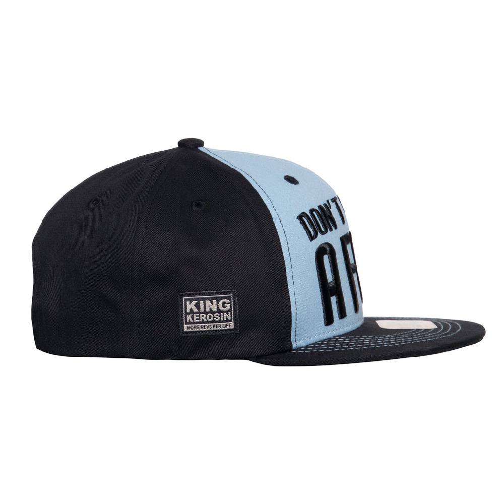Queen Kerosin Flat Brim Cap «Don't Give A Fuck» Letzte 2 Tage