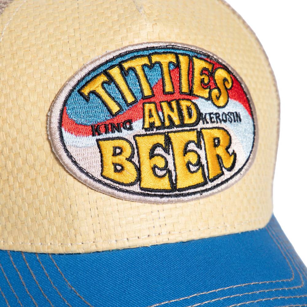 Queen Kerosin Trucker Cap «Titties & Beer» Letzter Tag