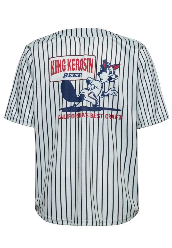 Queen Kerosin Baseballhemd «King Kerosin Beer» Bis zu 60% Rabatt