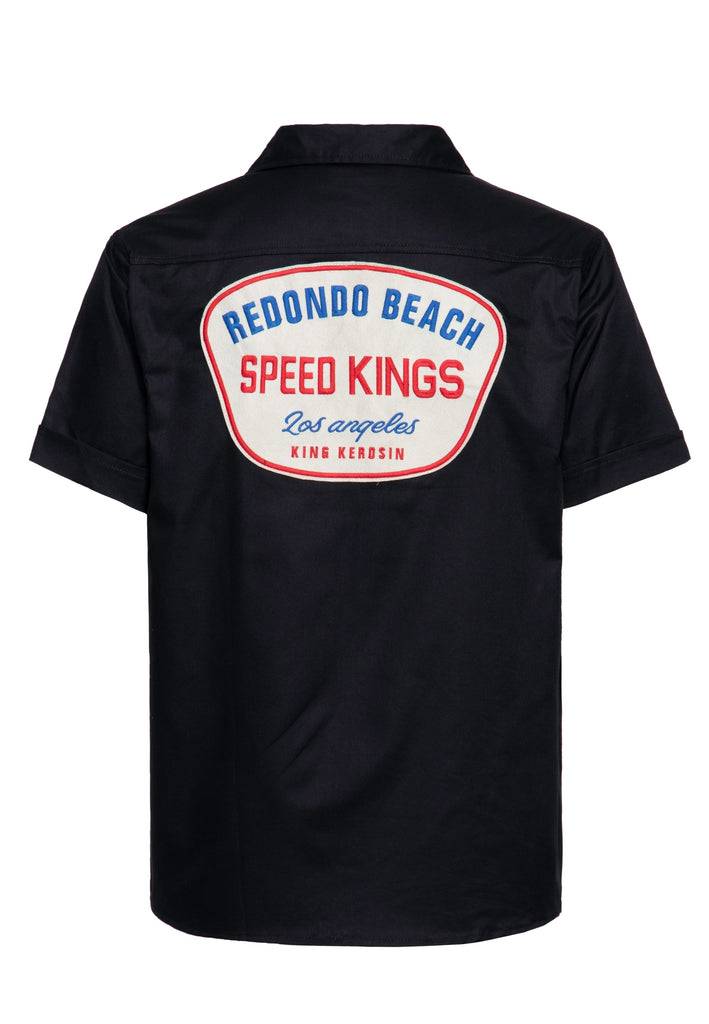 Queen Kerosin Workwear Hemd «Speed Kings» Vierteljährliche Förderung