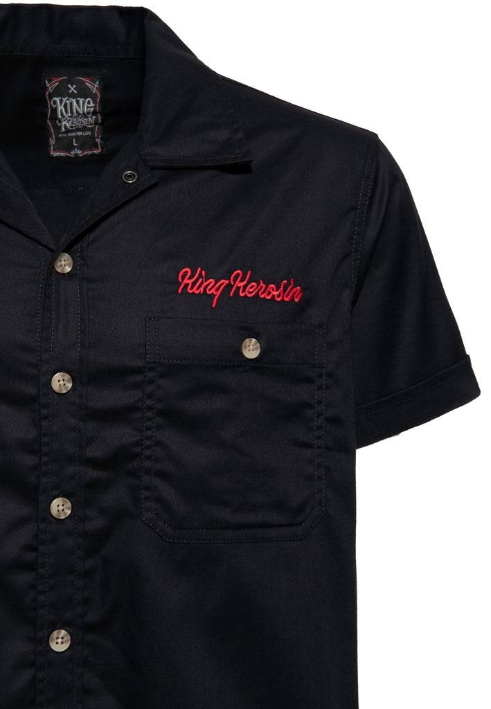 Queen Kerosin Workwear Hemd «Speed Kings» Vierteljährliche Förderung