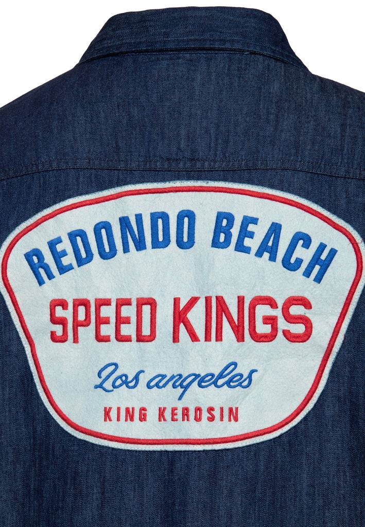Queen Kerosin Workwear Hemd «Speed Kings» Bis zu 55% Rabatt
