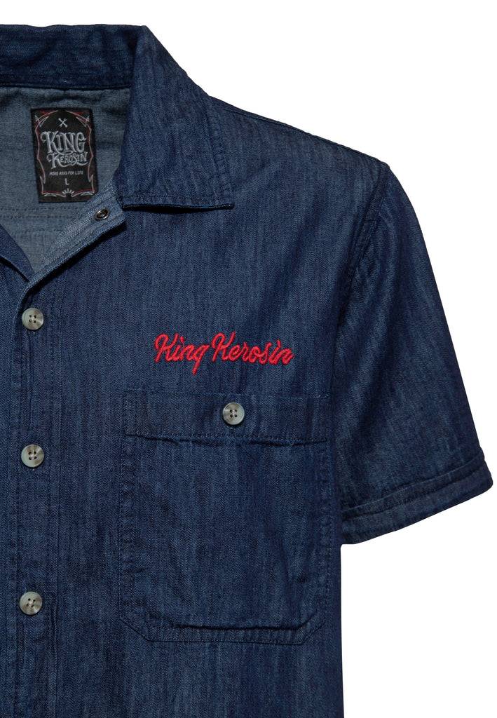 Queen Kerosin Workwear Hemd «Speed Kings» Bis zu 55% Rabatt