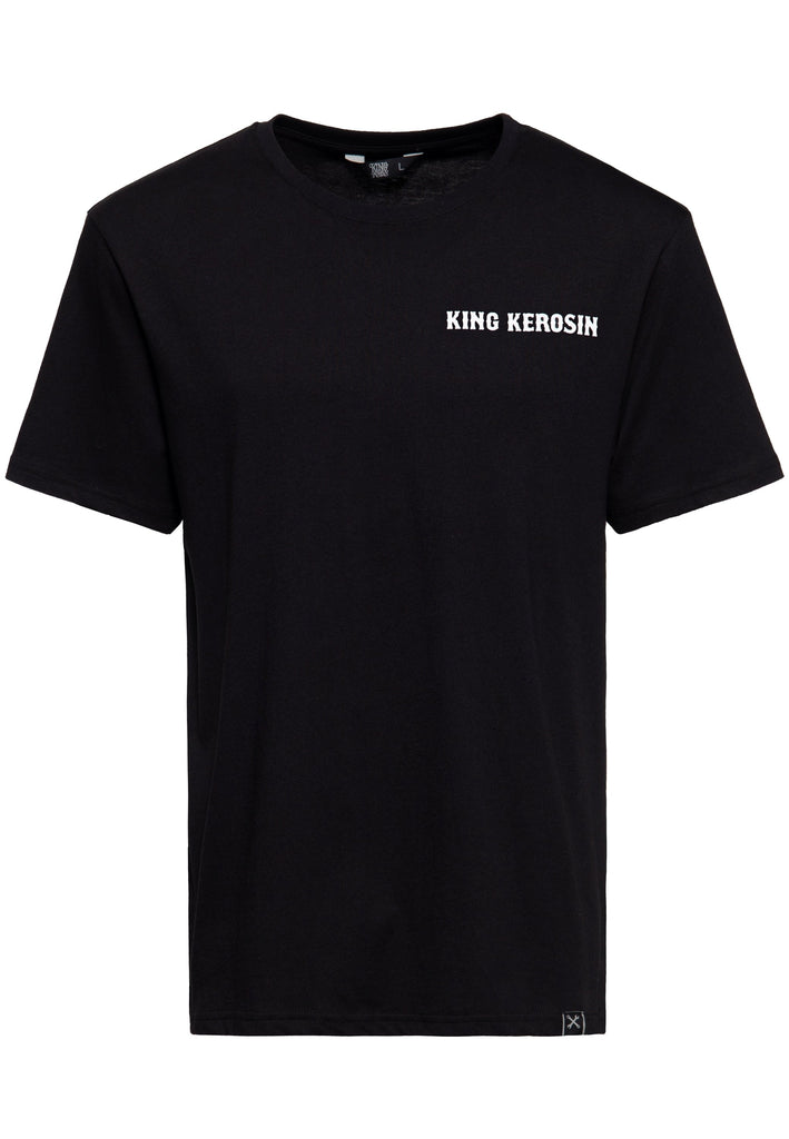 Queen Kerosin T-Shirt «Lucky Bastards» Lucki Maurer Edition Super Rabatt