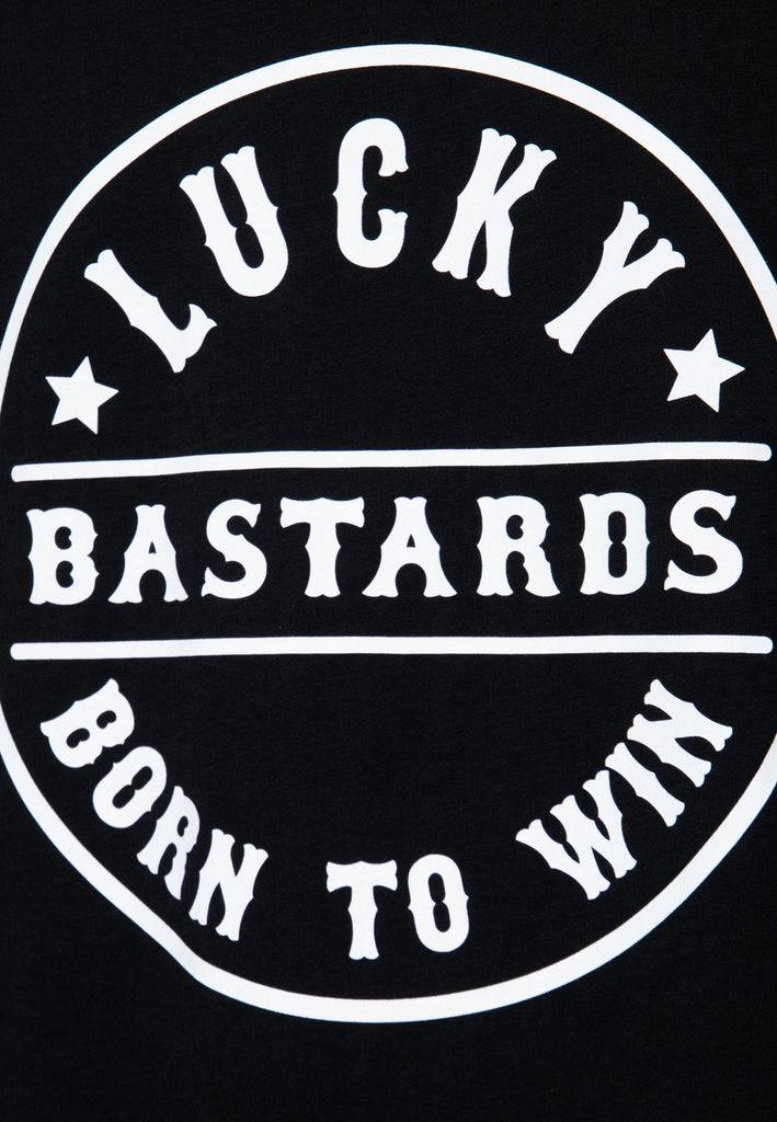 Queen Kerosin T-Shirt «Lucky Bastards» Lucki Maurer Edition Super Rabatt