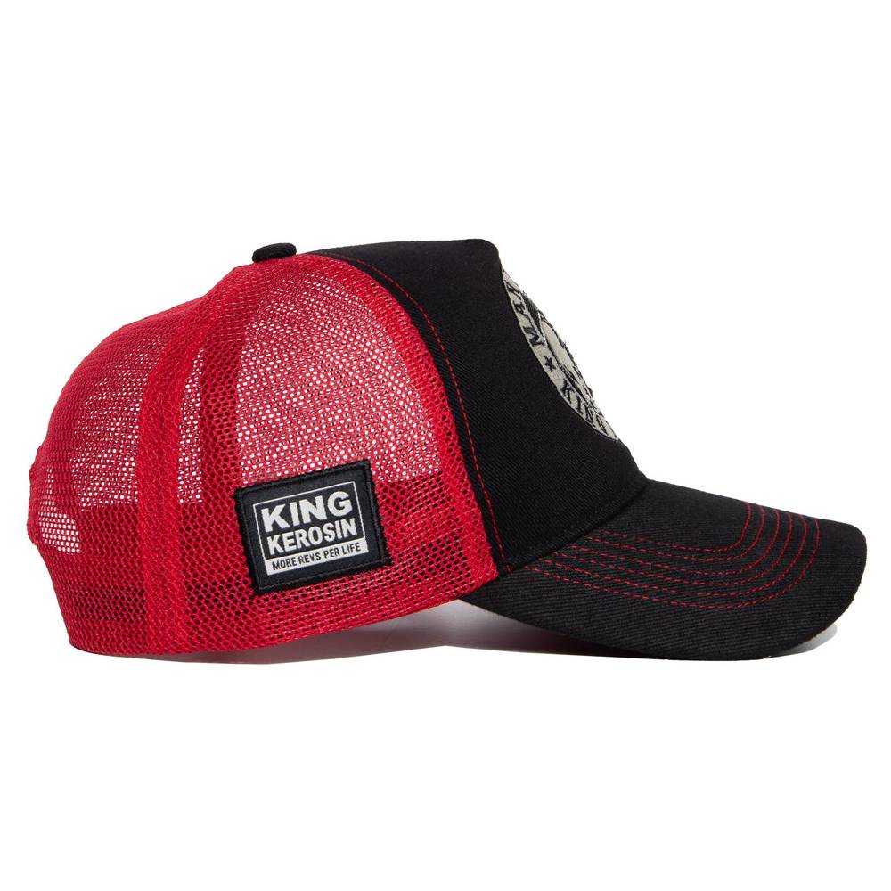 Queen Kerosin Trucker Cap «Man in Black» Begrenzt auf 3 Tage
