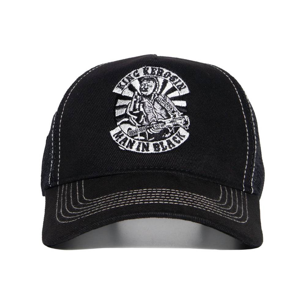 Queen Kerosin Trucker Cap «Man in Black» Black Friday Preise
