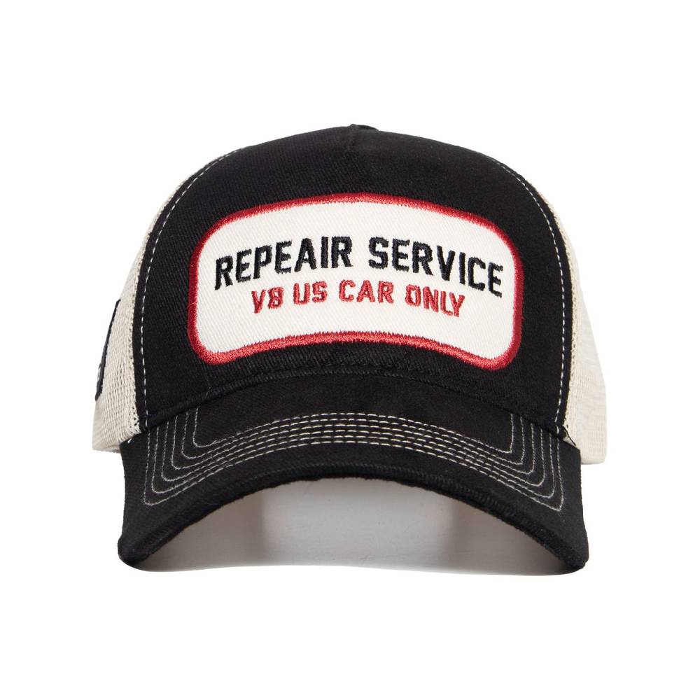 Queen Kerosin Trucker Cap «Repair Service» Im Verkauf