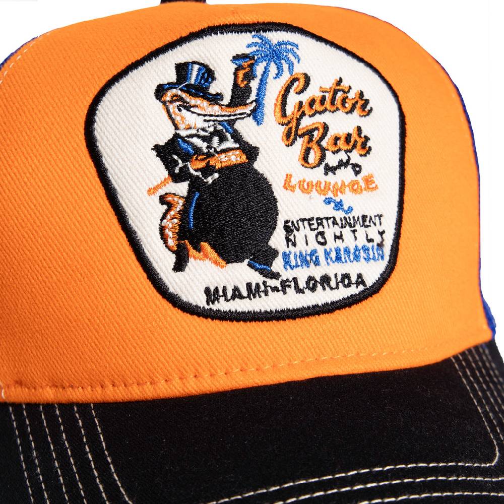 Queen Kerosin Trucker Cap «Gator Bar and Lounge» zollfrei