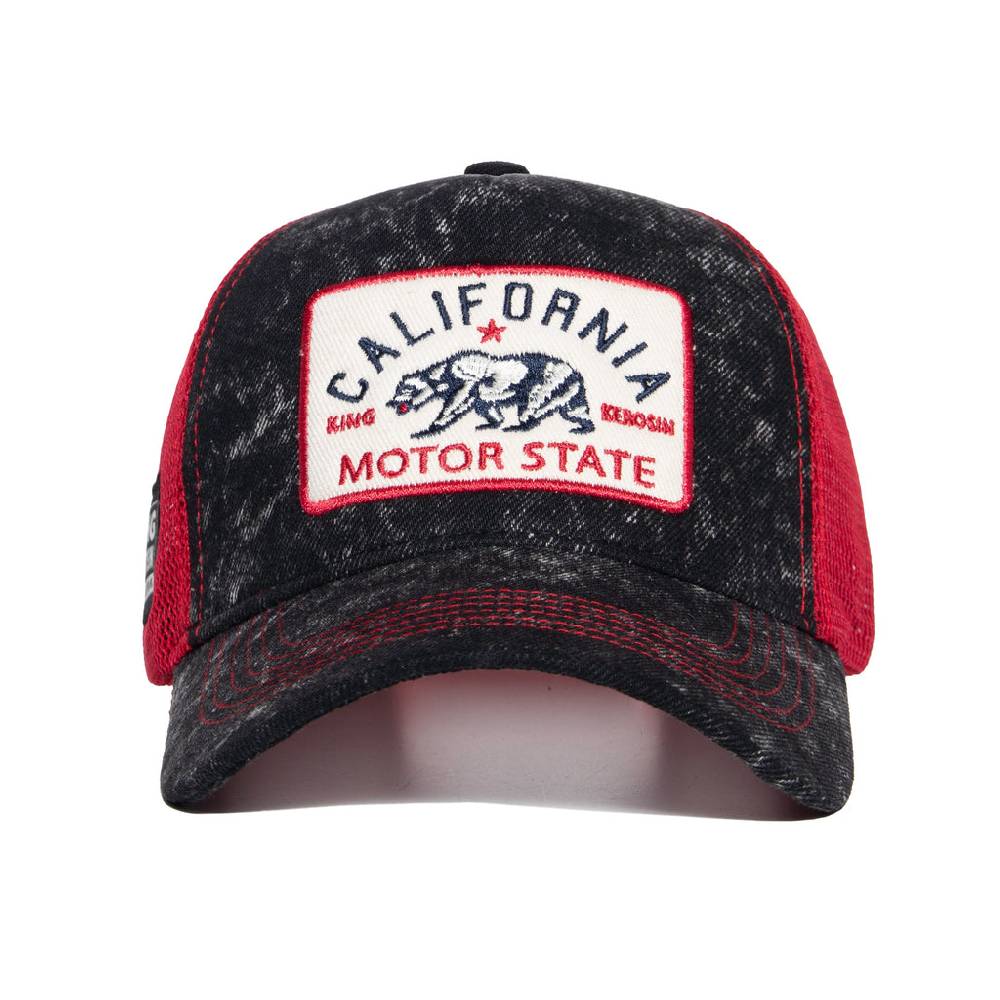 Queen Kerosin Trucker Cap «California» 50% Rabatt für begrenzte Zeit