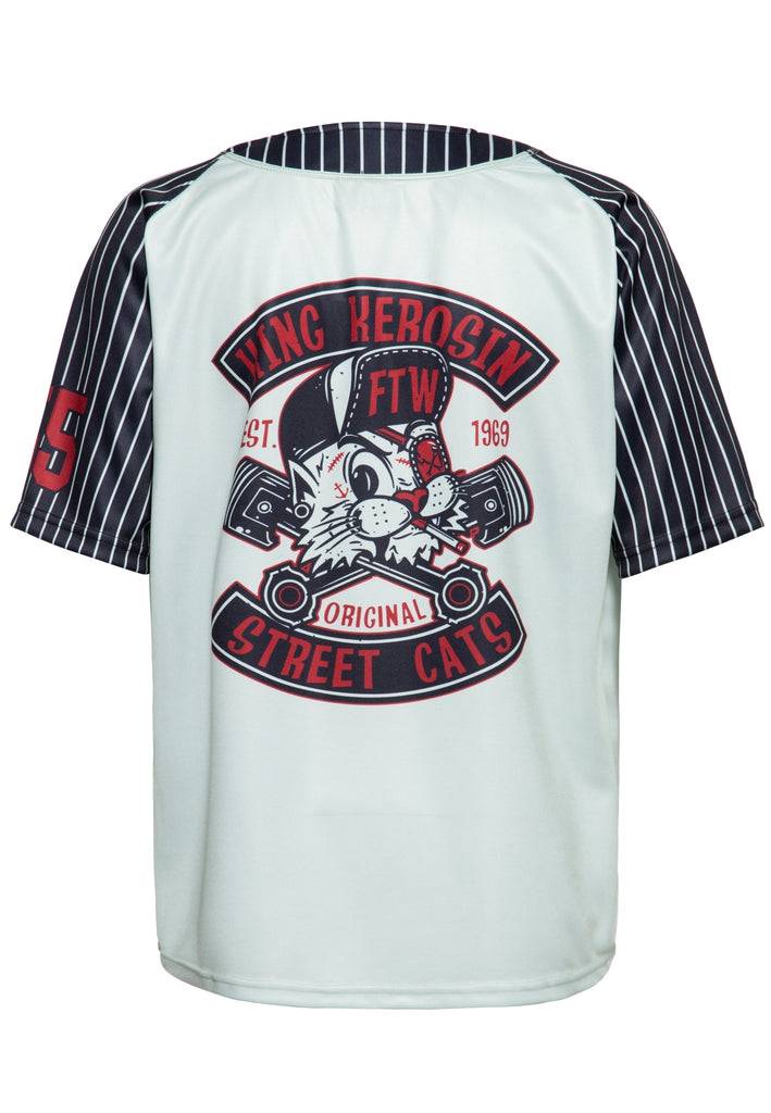 Queen Kerosin Baseballhemd «Street Cats» Online
